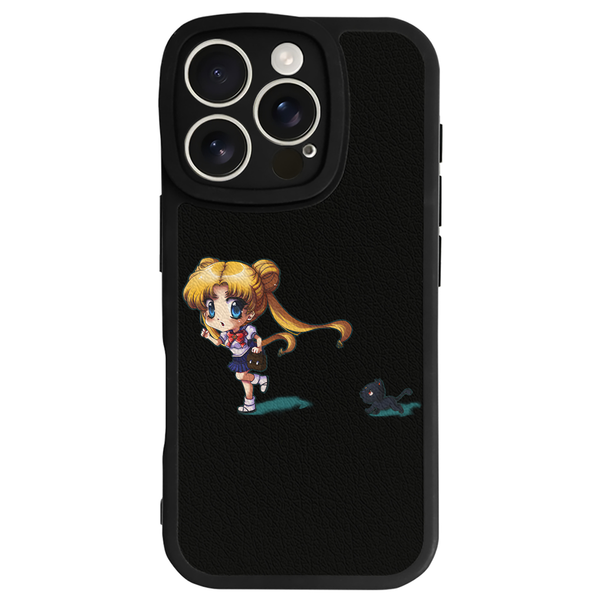 （画像用） 美少女戦士セーラームーン 愛野 美奈子 あいの みなこ Sailor Moon Aino Minako 【iPhone 16シリーズ対応】シリコンスマホケース（レザー調） 材質：シリコン